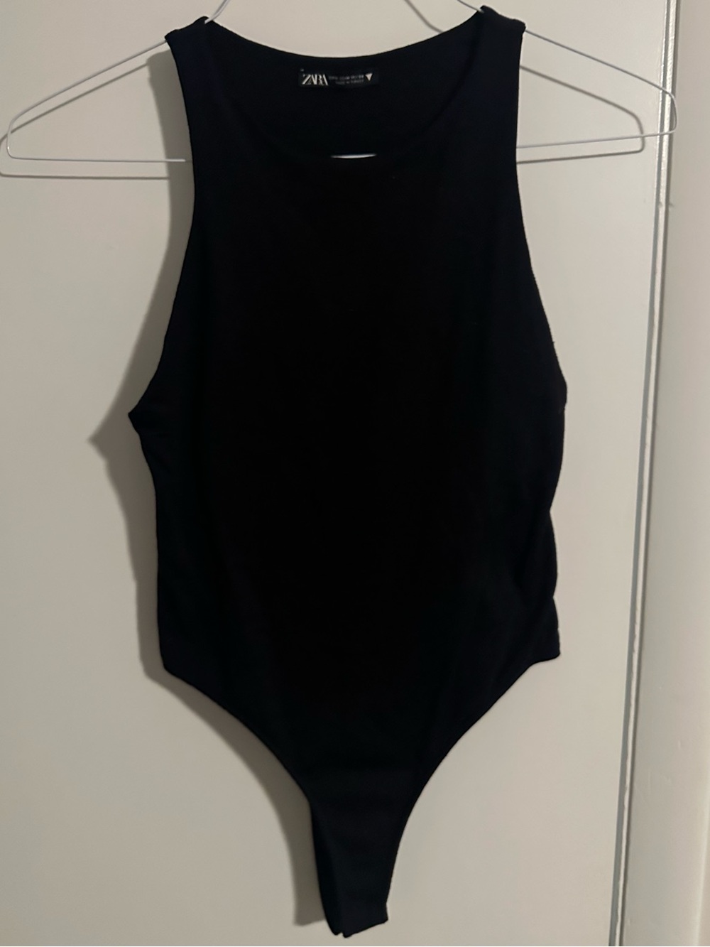 Zara black sleeveless bodysuit